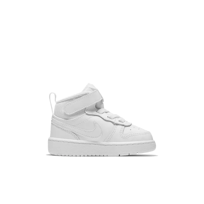 Nike Court Borough Mid 2 Baby and Toddler White (CD7784-100)