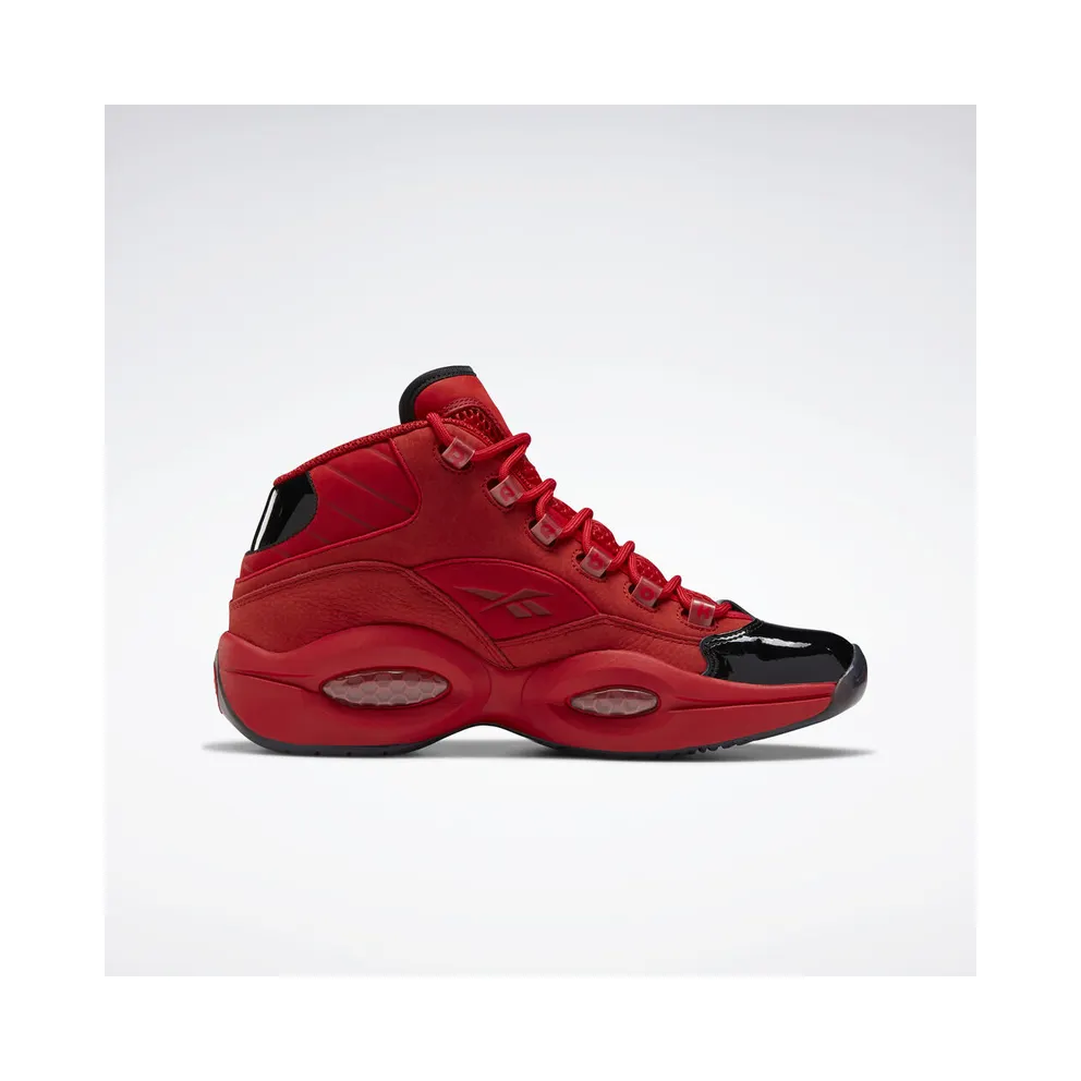 Reebok Question Mid Heart Over Hype Black/Scarlet-Gold Metallic (Other Brands Other)