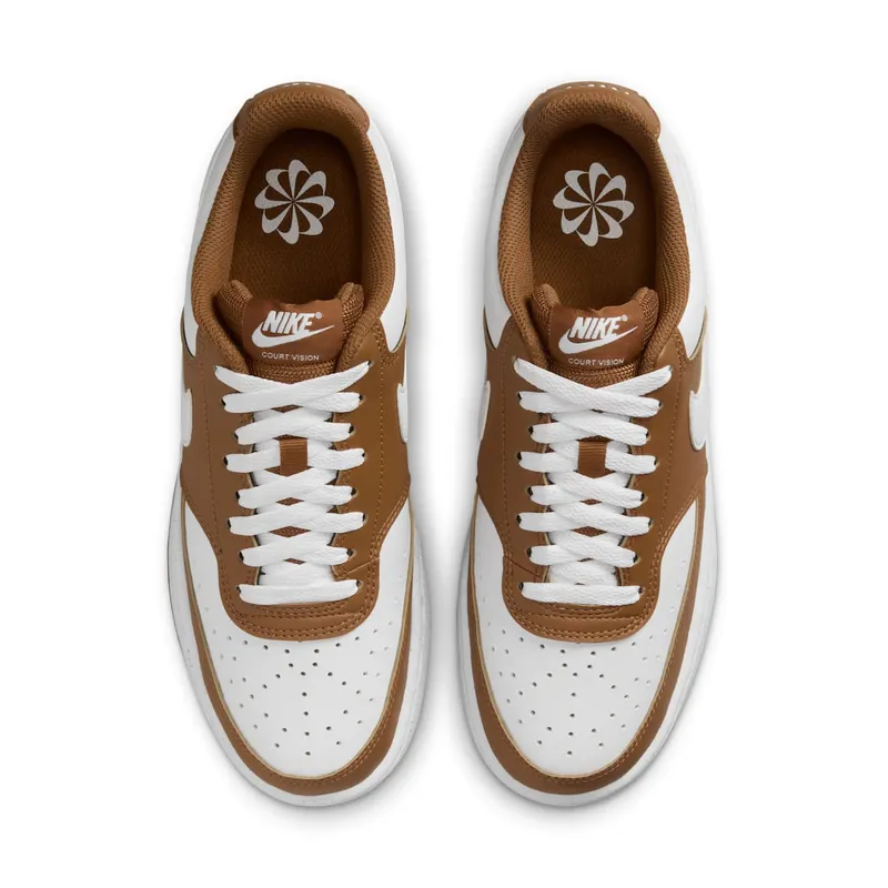 Nike Court Vision Low Next Nature “Light British Tan White” (DH3158-200)