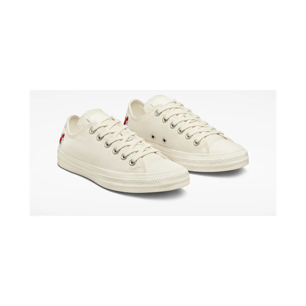 Converse Chuck Taylor All Star Embroidered Floral Egret/egret/sunrise Pink