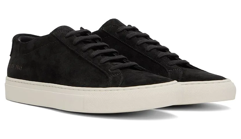 Common Projects Khaki Achilles Low Sneakers (ARTICLE 2340) (4)