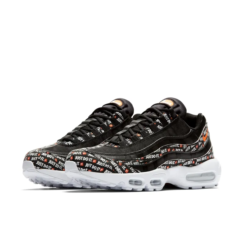 Nike Air Max 95 Just Do It Pack Black Black/Black-White-Total Orange (AV6246-001)