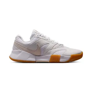 NikeCourt Lite 4 “White/Summit White/Linen/Light Orewood Brown” (FD6575-113)