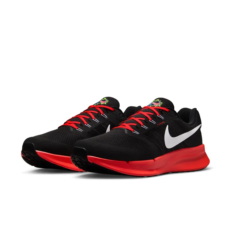 Nike Run Swift 3 Black Bright Crimson White (IB7461-001)