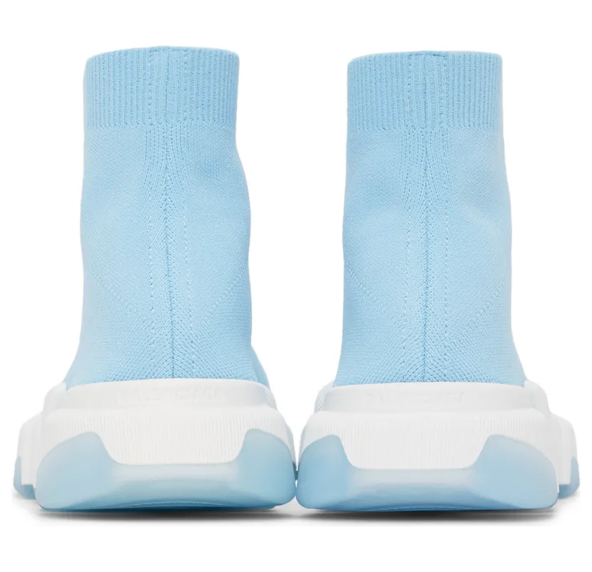 Balenciaga Blue Speed 2.0 Sneakers (654020-W2DI2-4190) (4)