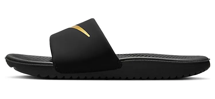 Nike Kawa Slipper kleuters/kids Zwart (819352-003)