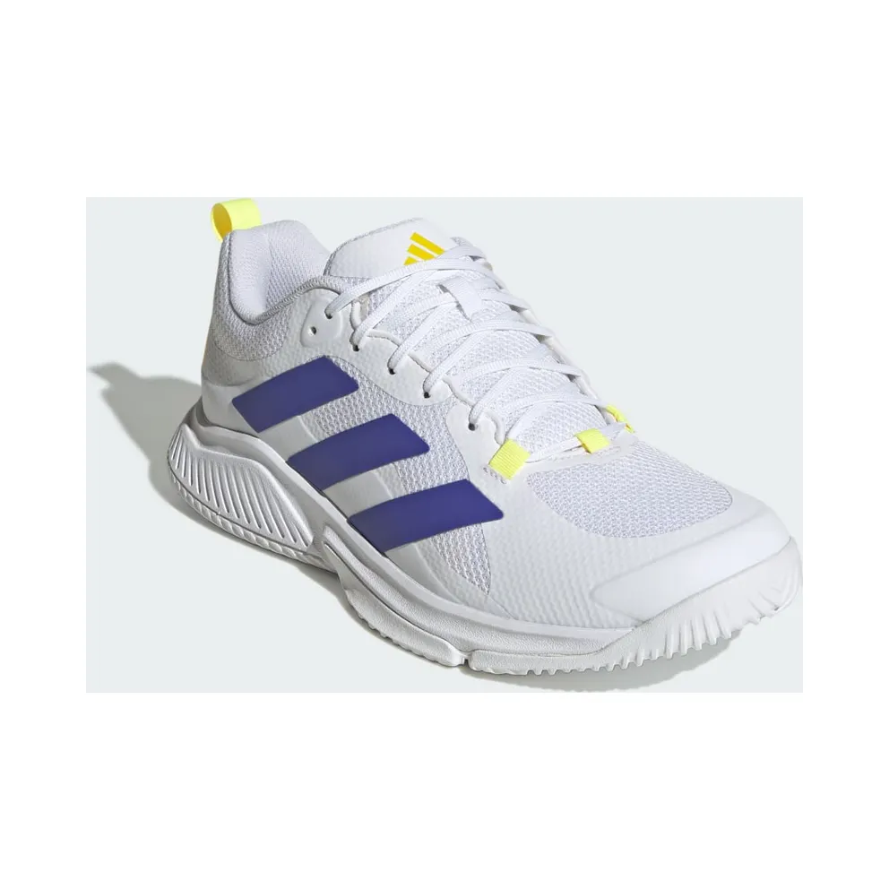 Adidas Court Team Bounce 2.0 Cloud White / Solar Purple / Solar Lemon (KJ9649)