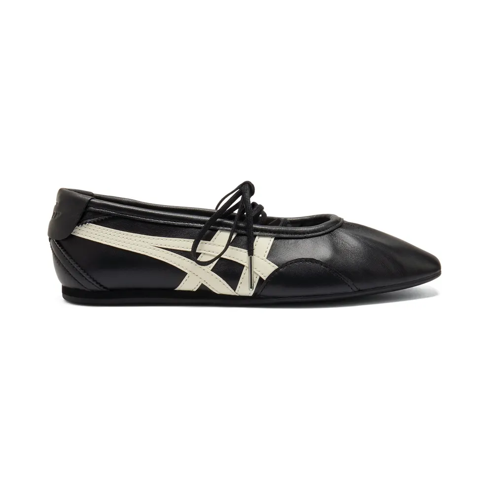 Onitsuka Tiger Womens Gymnarina “Black Cream” (1182A704-001)