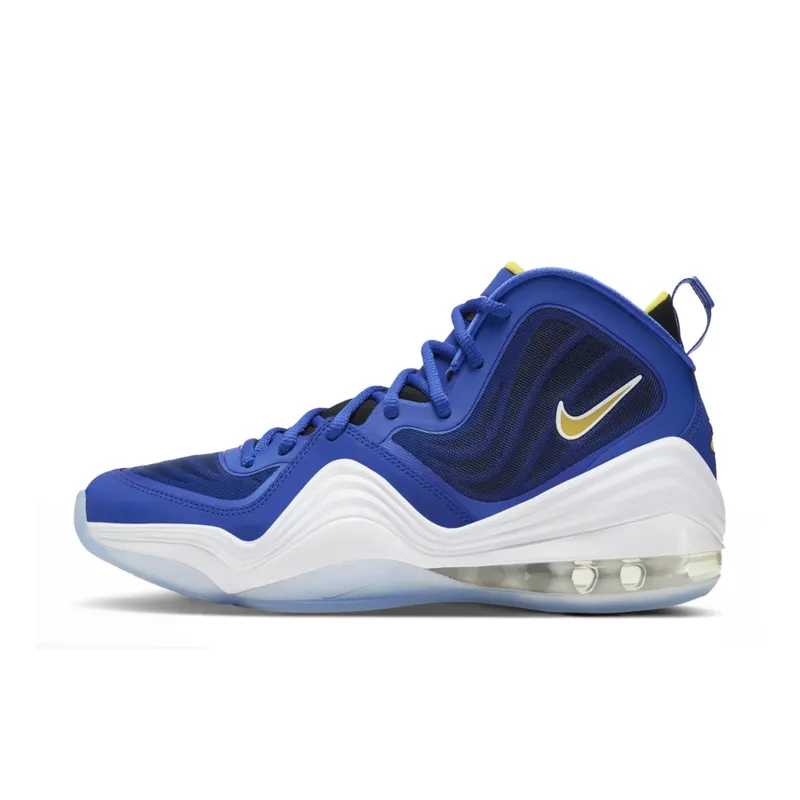 Nike Air Penny 5 Blue Chips Bright Blue/Yellow Streak-White (537331-402)