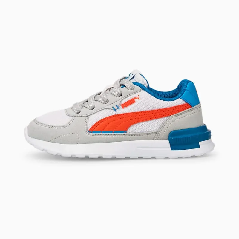 PUMA Graviton AC Kids’ Gray Violet/White/Cherry Tomato (381988-07)