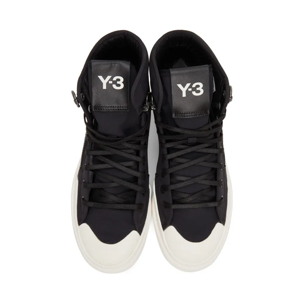 Adidas Y-3 Ajatu Court High Black / Black / Core White (H05621)