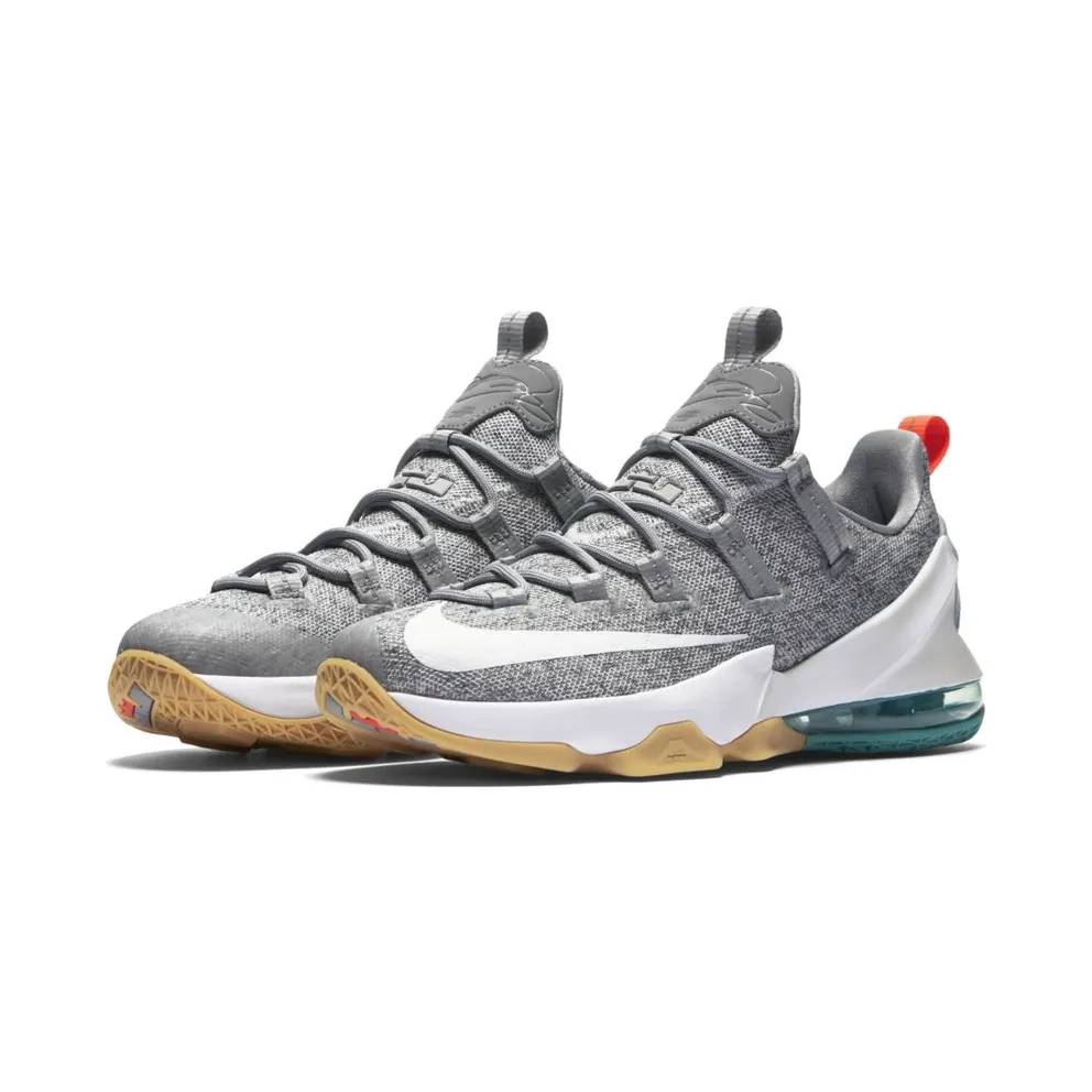 Nike LeBron 13 Low Stealth Stealth/White/Bright Crimson (831925-016)