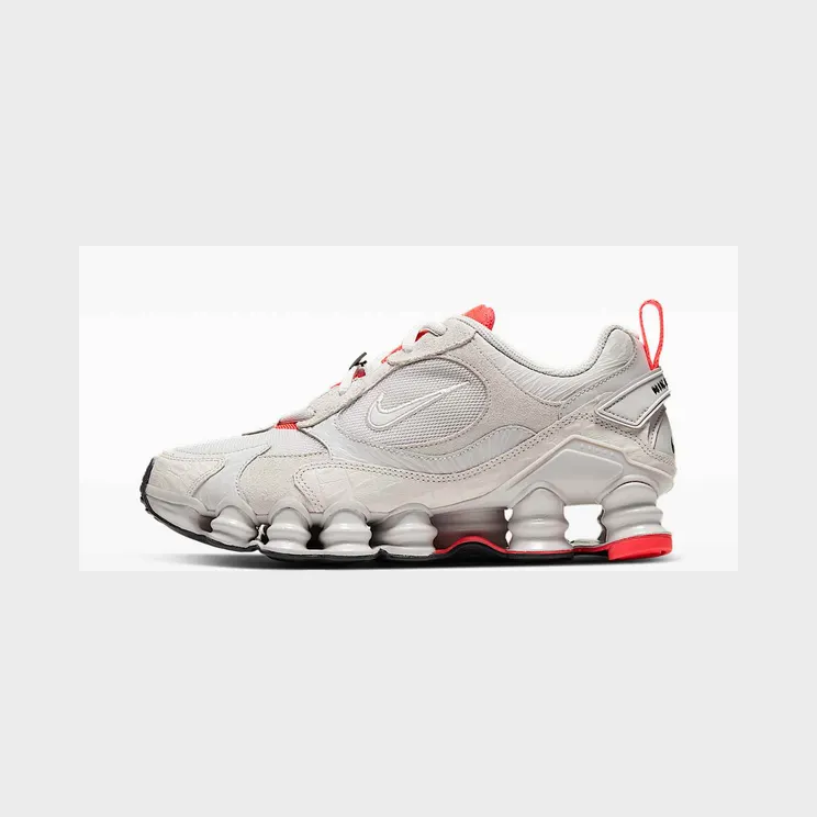 Nike Shox TL Nova ‘Digital Nature’ “Vast Grey / Laser Crimson / White” (CU3445-001)