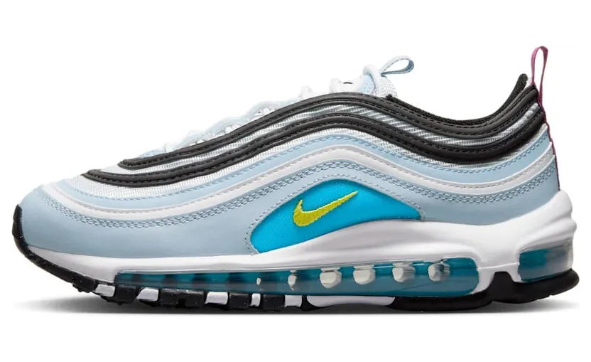 Nike Air Max 97 GS “Blue Whisper Opti Yellow” (921522-408)