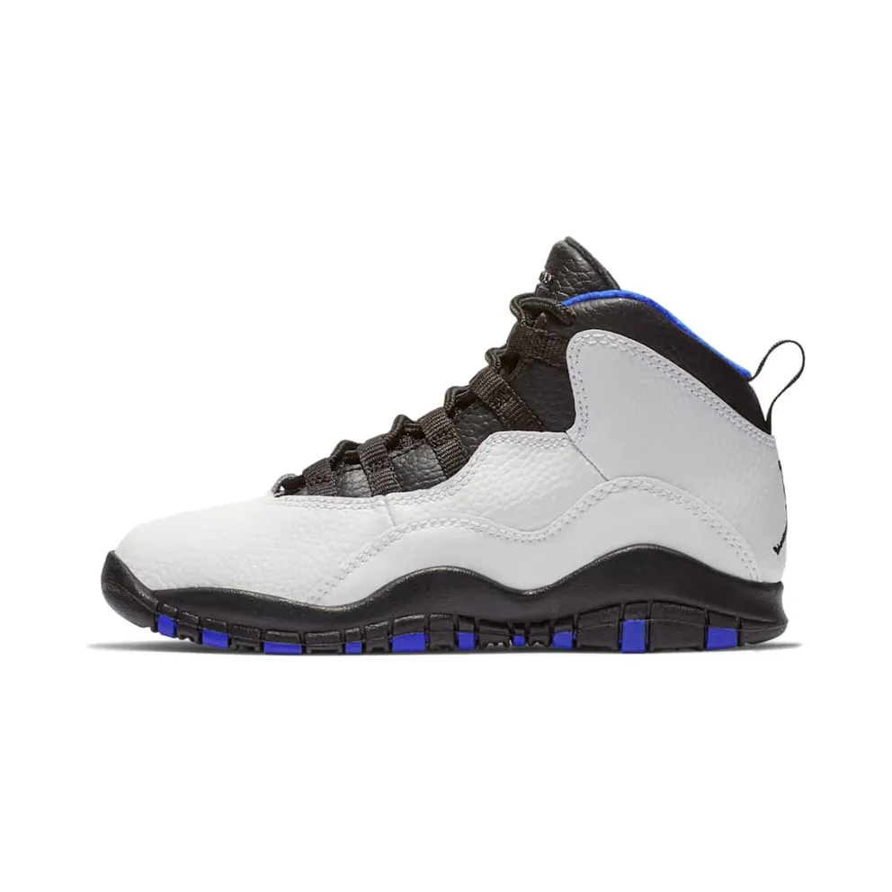 Jordan 10 Retro Orlando (PS) White/Black-Royal-Metallic Silver (310807-108)