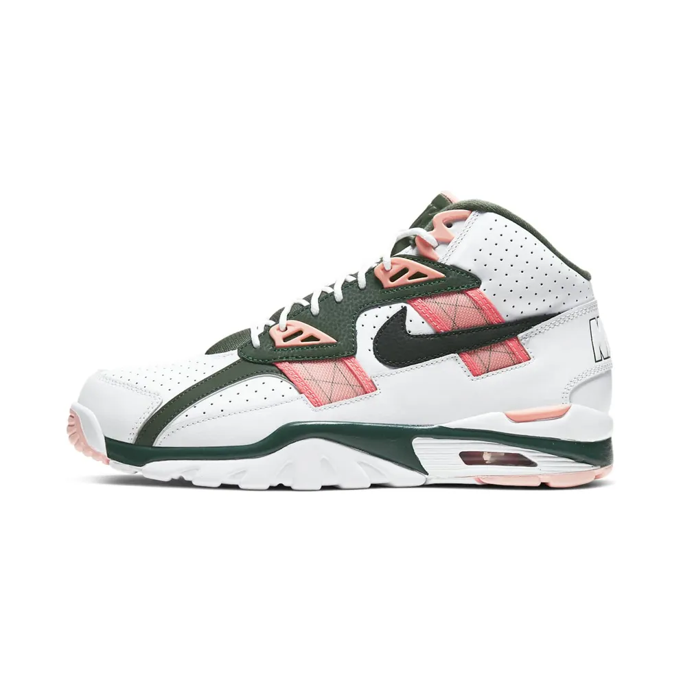 Nike Air Trainer SC High White Pink Green (CU6672-100)