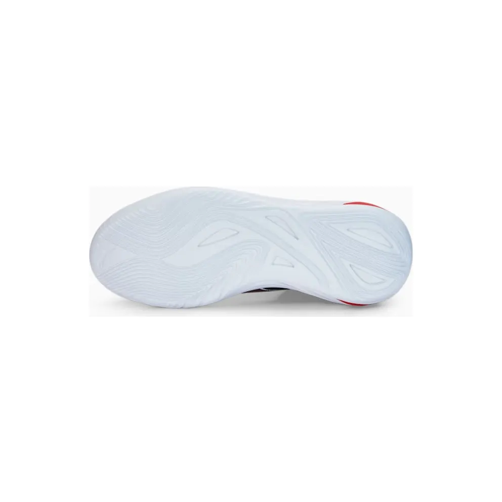 Puma Fusion Nitro Team Basketball Shoes White/Red (377035-02)