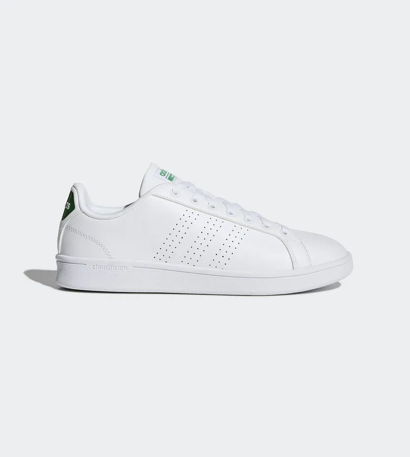 adidas Cloudfoam Advantage Clean White Green