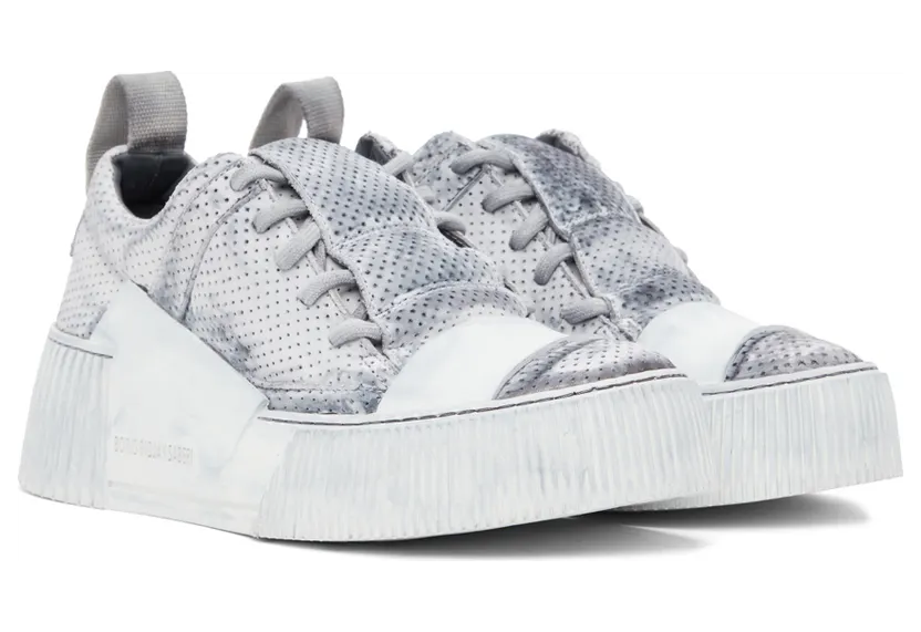 Boris Bidjan Saberi SSENSE Exclusive Grey Bamba 2.1 Sneakers (SSNSx16) (4)