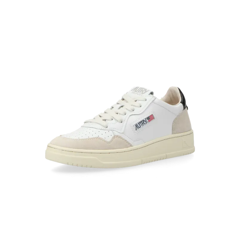 Autry Medalist Low W (beige / Black) – AULWLS21