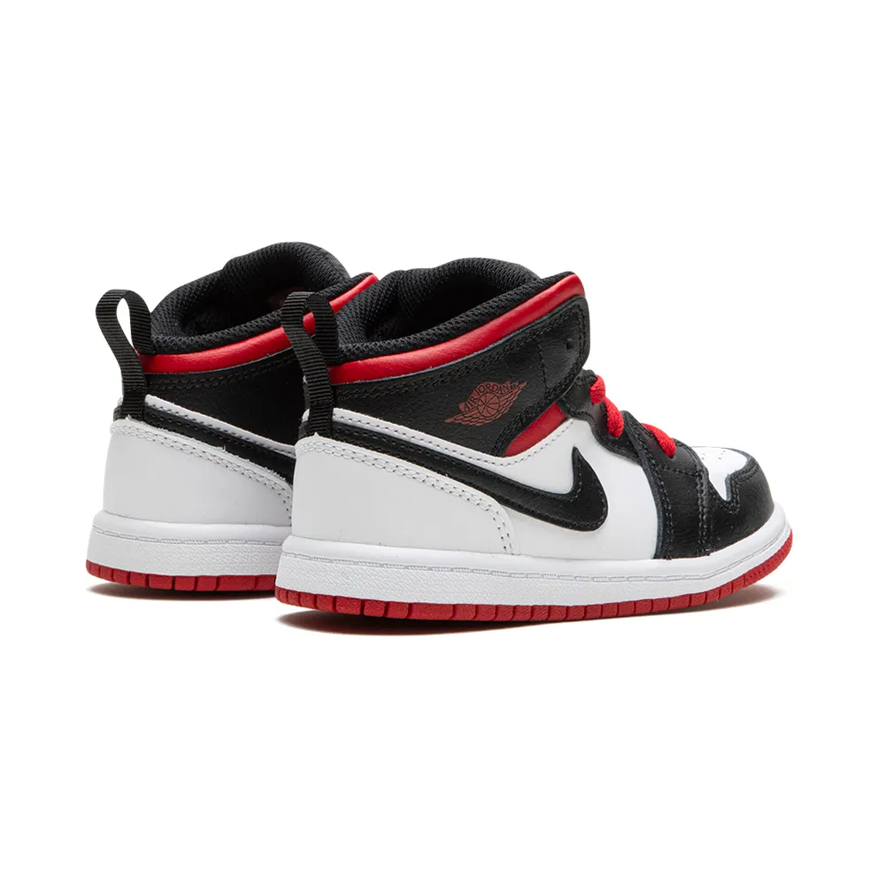 Jordan 1 Mid TD “White / Black / Gym Red” (DQ8425-106)