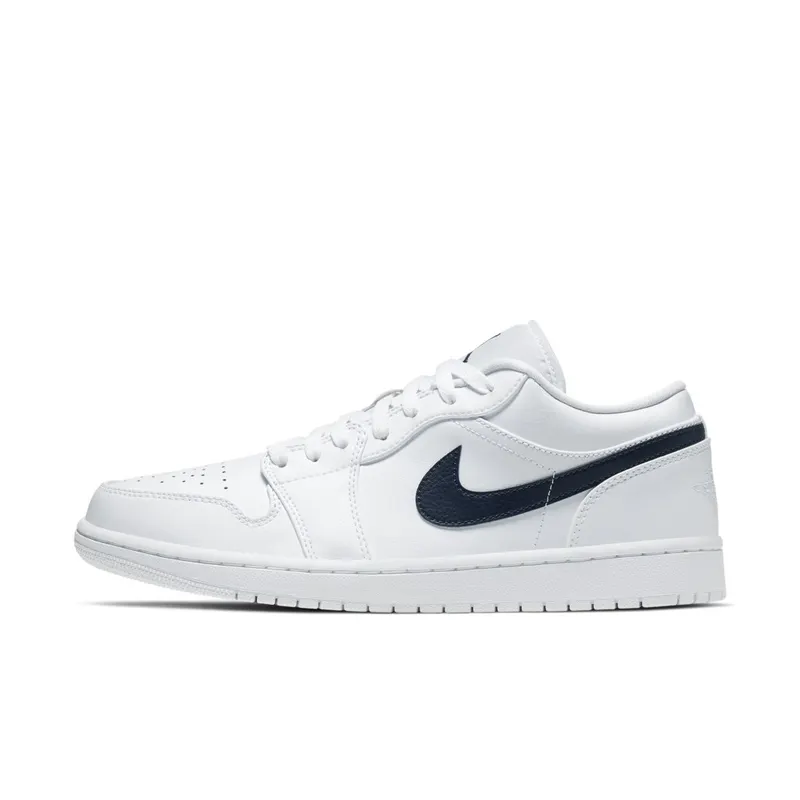 Jordan 1 Low White Obsidian White/Obsidian-White (553558-114)