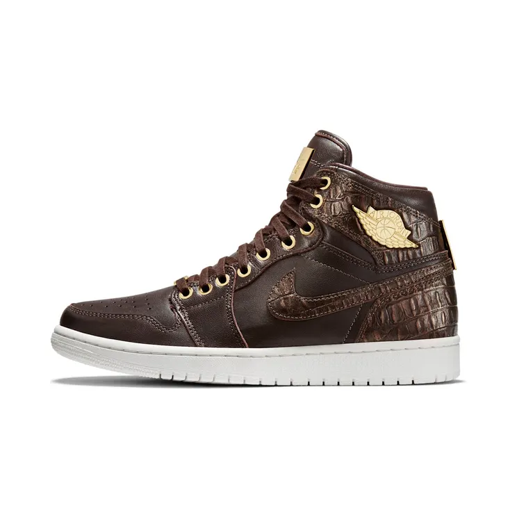 Air Jordan 1 Retro High Pinnacle – “Baroque Brown / Metallic Summit White / Metallic Gold” (705075-205)