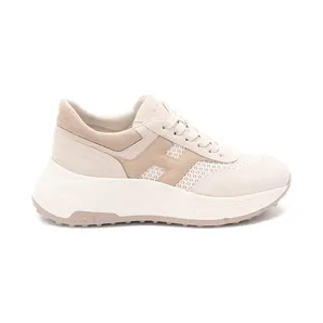 Hogan Hi-Fi sneakers met plateauzool – Beige (HXW6690GA70UZV)