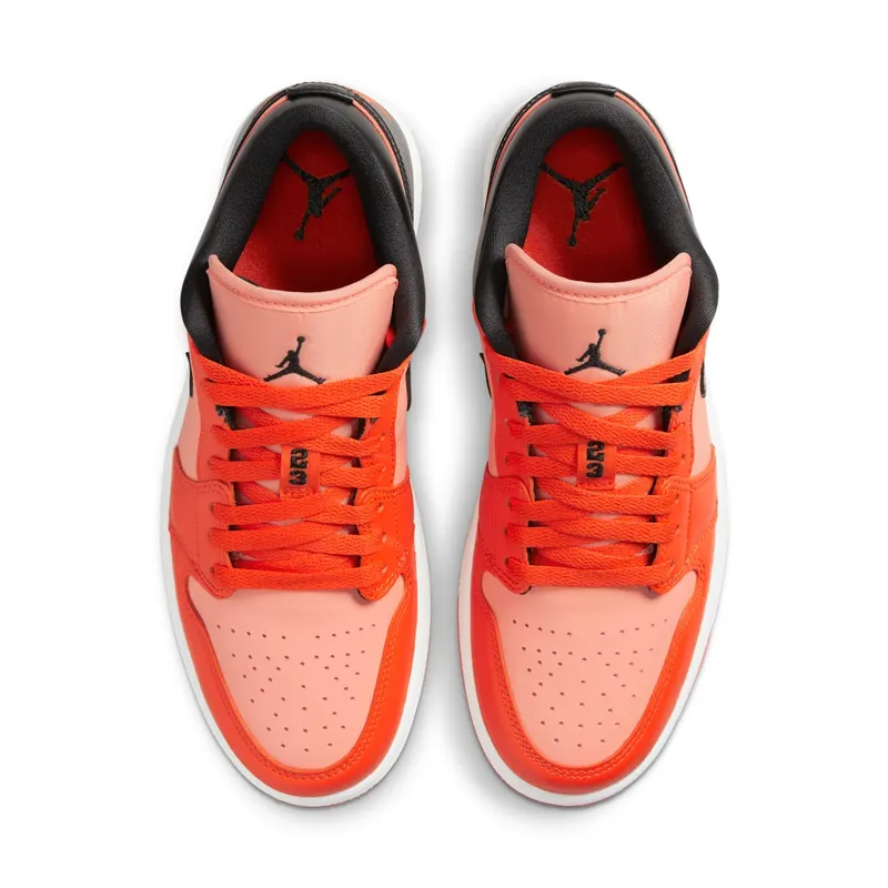 Air Jordan 1 Low Black Orange (DM3379-600)