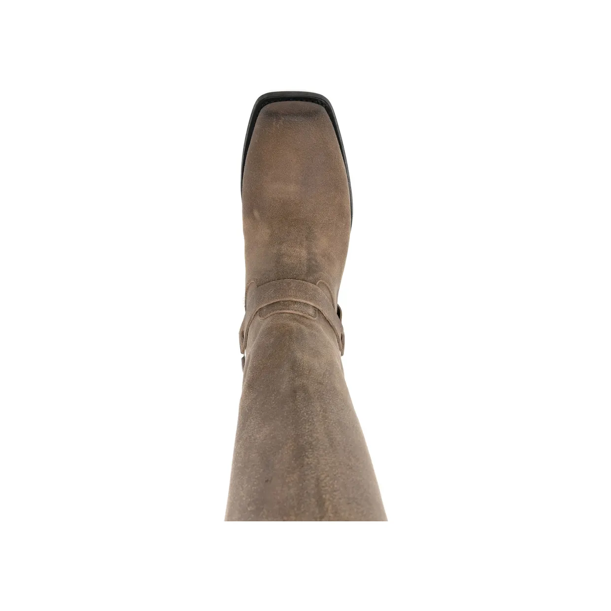 Golden Goose Buckle-strap Suede Biker “Brown” (GMF01057 F008237 15693) (3)