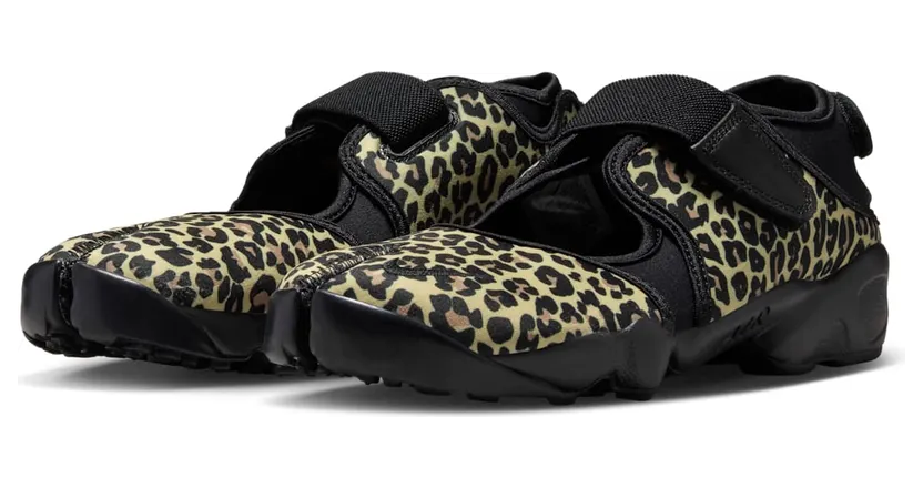 Nike Air Rift Breathe “Leopard”: de gespleten teen durft weer (5)