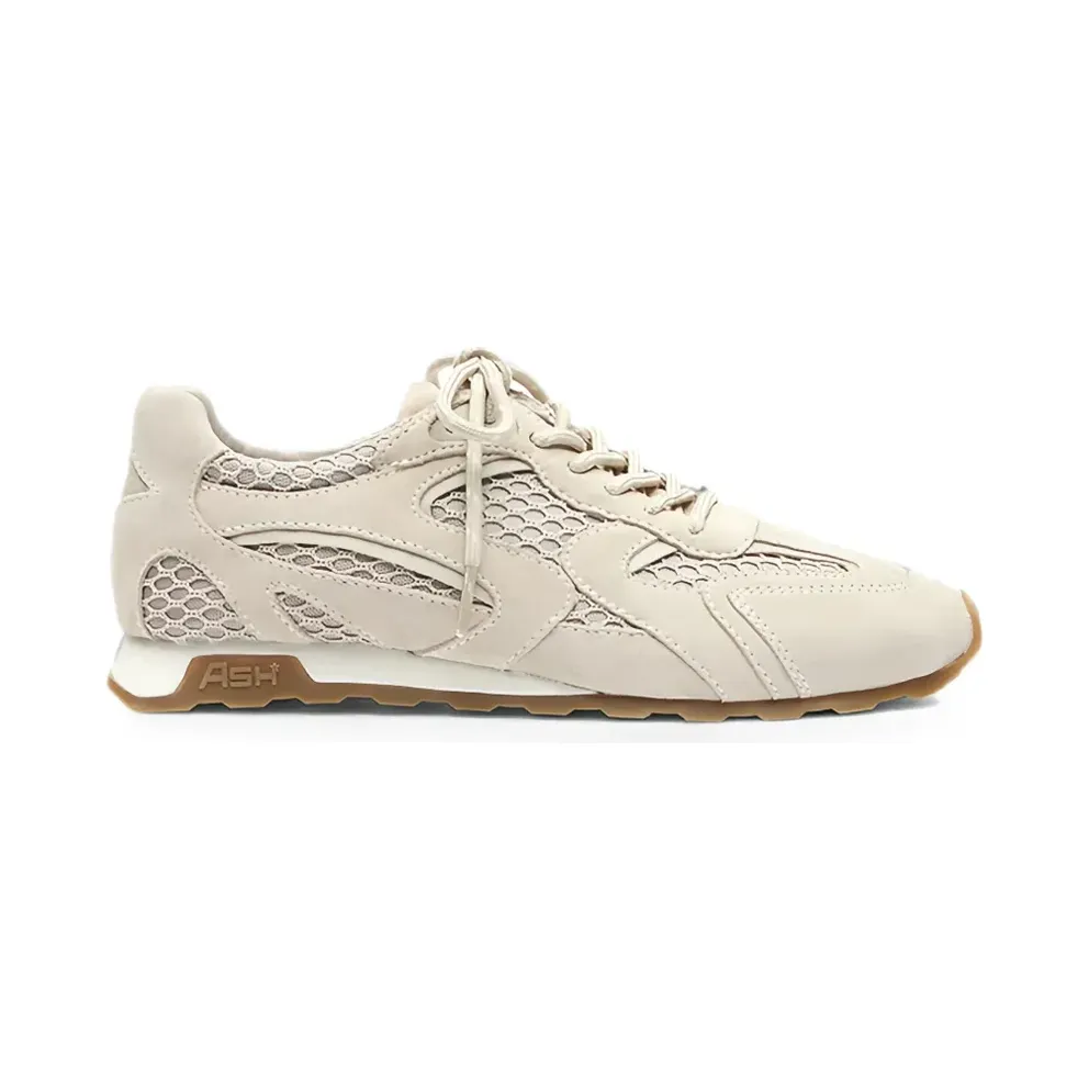 Ash Net Country sneakers met mesh inzetstuk en vlakken – Beige (S26KASARNET)