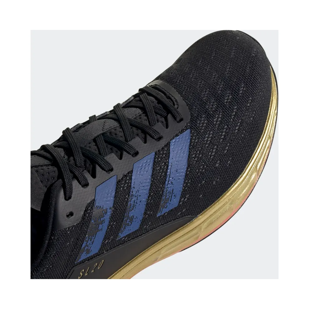 adidas SL20 Core Black / Royal Blue / Gold Metallic (FX0283)