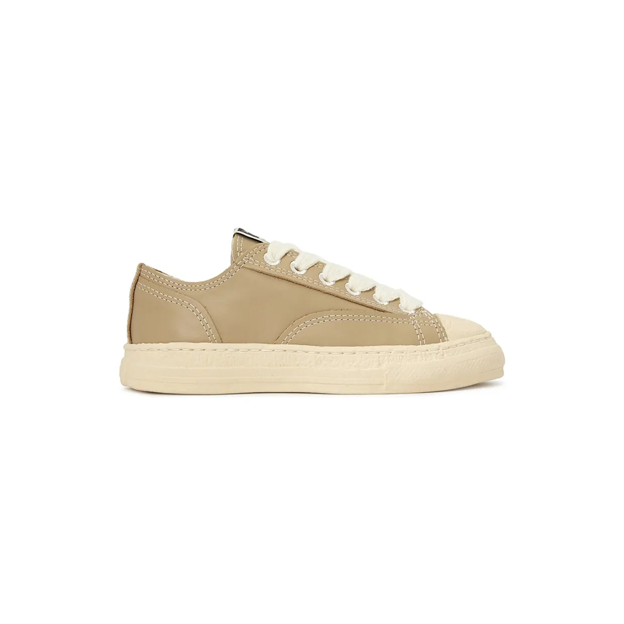 Maison Mihara Yasuhiro Trent Leather Low Beige (S14FW714-BEIGE)