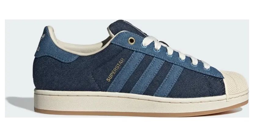Adidas Superstar II Blue Denim / Indigo Denim / Cream White (LA1231)