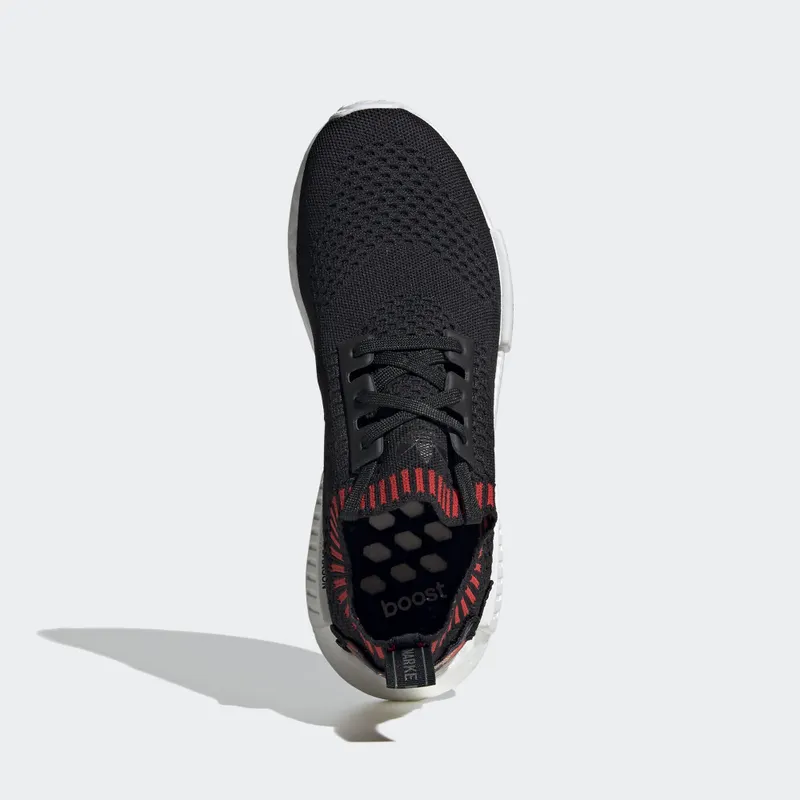 adidas NMD R1 Primeknit Dragon Patch Core Black/Core Black/Red (EH2238)