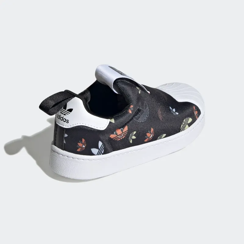 Adidas Superstar 360 Core Black / Cloud White / Semi Impact Orange (GX1868)