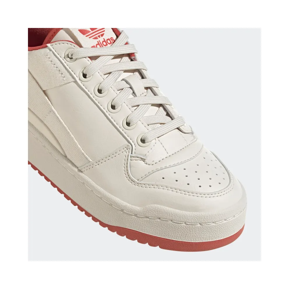 Adidas Forum Bold Low Chalk White / Chalk White / Crew Red (GX7292)