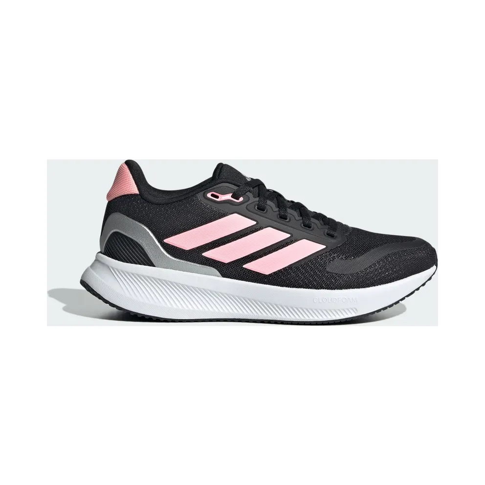 Adidas Runfalcon 5 Kids Core Black / Pink Spark / Silver Metallic (IE8585)