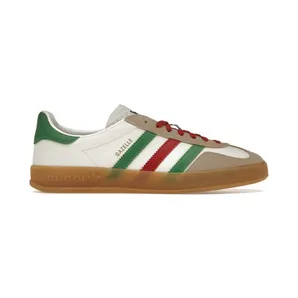 adidas x Gucci Gazelle White Green Red (726487 AAA43 9547)