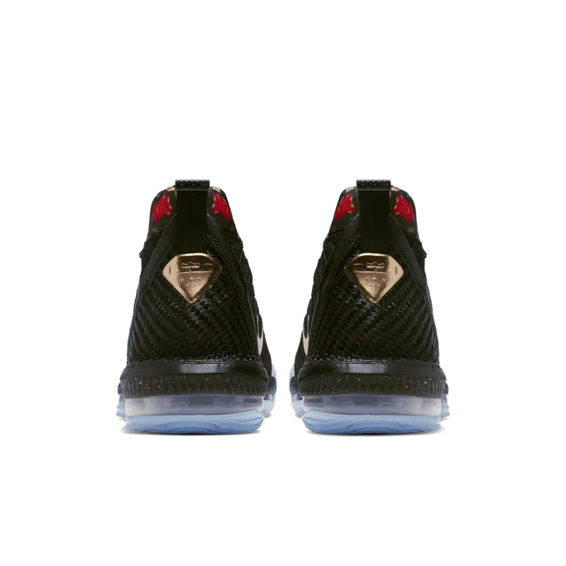 Nike LeBron 16 Watch the Throne Black/Metallic Gold-Rose Frost (CI1518-001)
