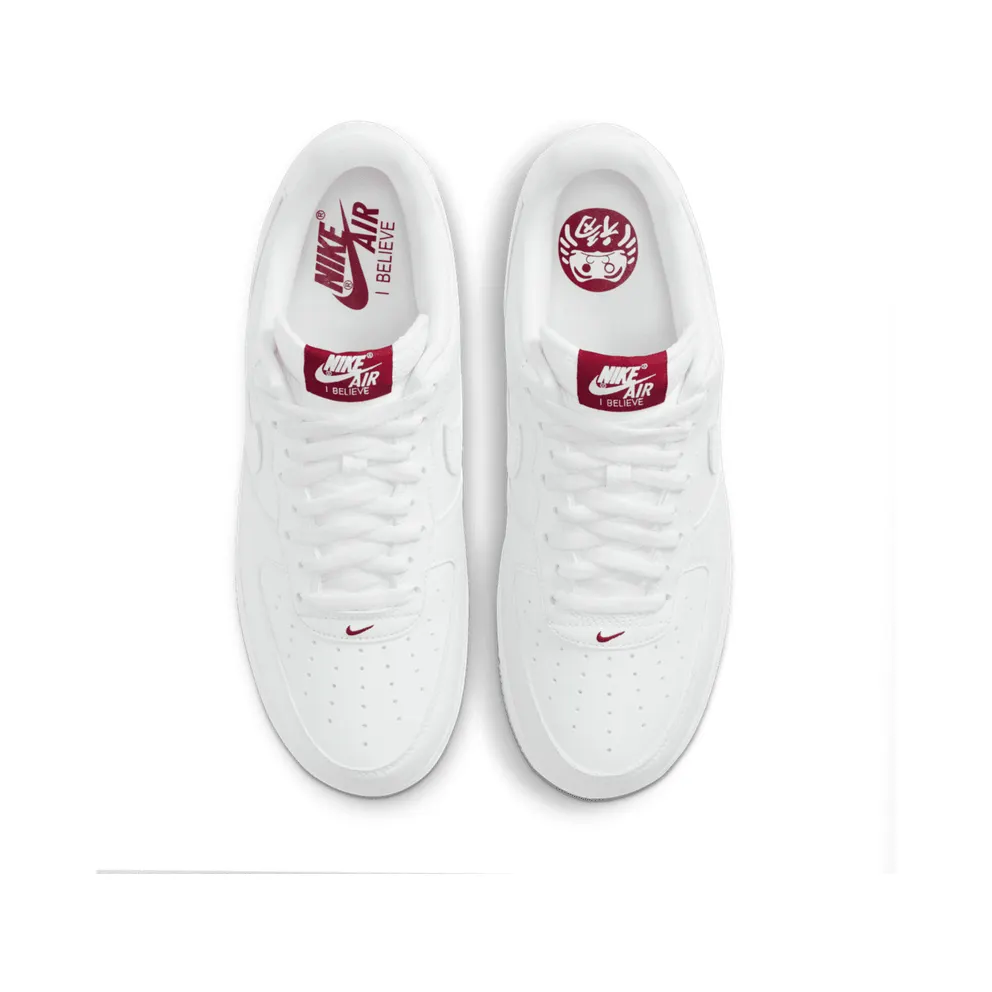 Nike Air Force 1 Low Daruma I Believe White/White/Red (DD9941-100)