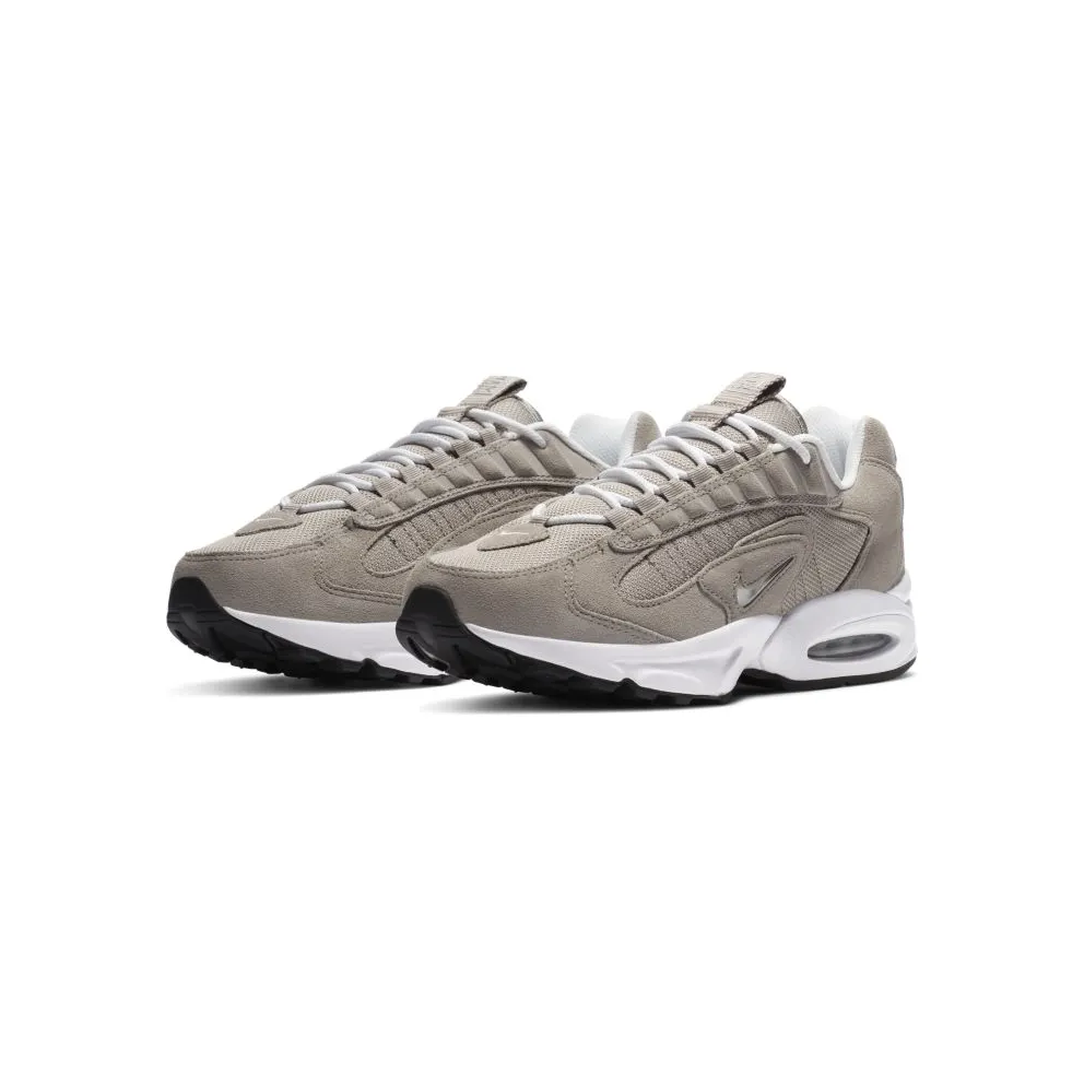 Nike Air Max Triax LE Grey Suede “Cobblestone / Metallic Silver / Black / White” (CT0171-001)
