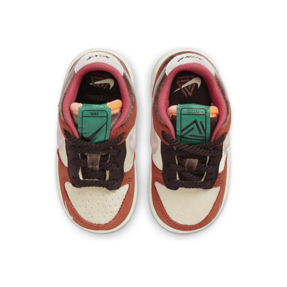 Nike Dunk Low Social Status Free Lunch Chocolate Milk (TD) (DM3350-700)