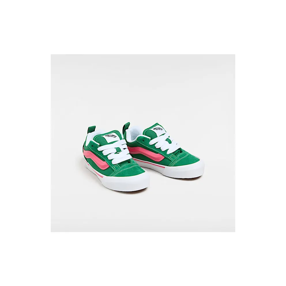 Vans Knu Skool PS “Green / Pink / White” (VN000CYUBOC)