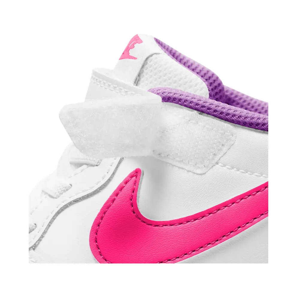 Nike Court Borough Low 2 White Fuchsia Glow (BQ5451-111)