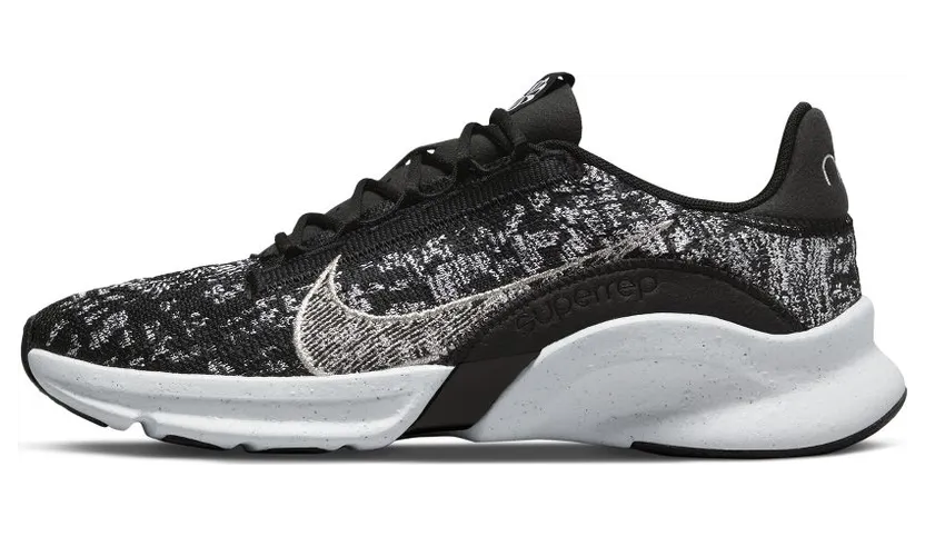 Nike SuperRep Go 3 Flyknit Next Nature Trainingsschoenen voor dames Zwart (DH3393-010)