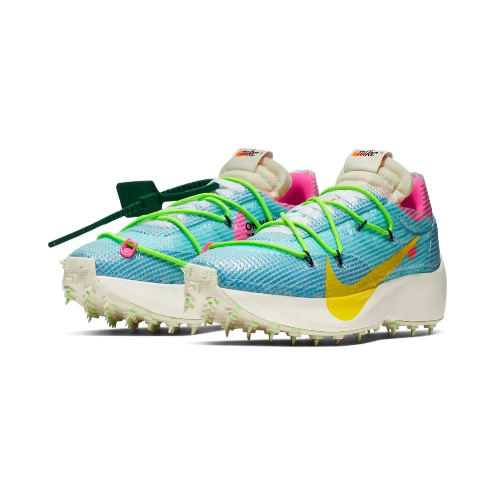 Nike Vapor Street Off-White Polarized Blue (W) Polarized Blue/Tour Yellow-Sail (CD8178-400)