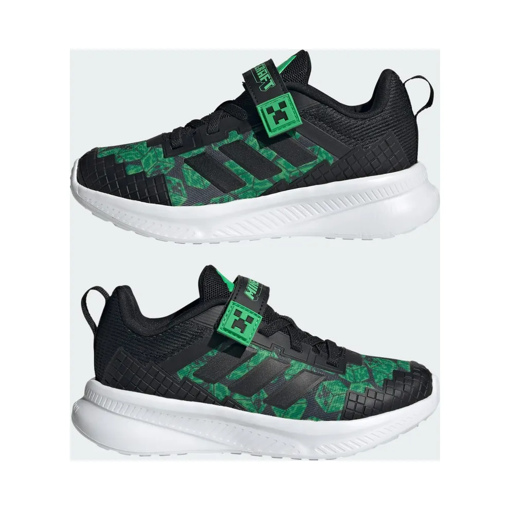 Adidas ADIDAS MINECRAFT FORTARUN 4.0 Kids’ Shoes Core Black / Core Black / Cloud White (JR1943)