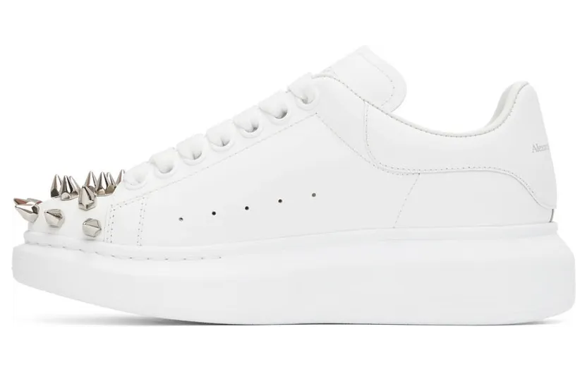 Alexander McQueen White Oversized Sneakers (708071WHTQQ) (3)